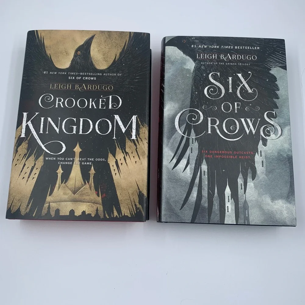 Six of Crows Duology HC Lot Leigh Bardugo Crooked Kingdom Sprayed Edges 1st